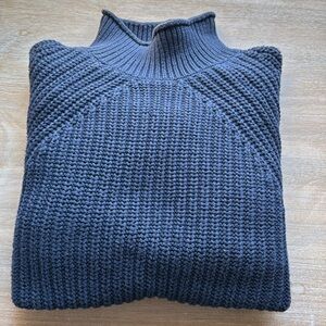 J Crew Rollneck Sweater in Cotton